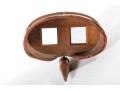 Antique Wood Paragonscope Stereoscope With Religious Stereoview Cards