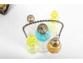 Colorful Depression Glass Cruets