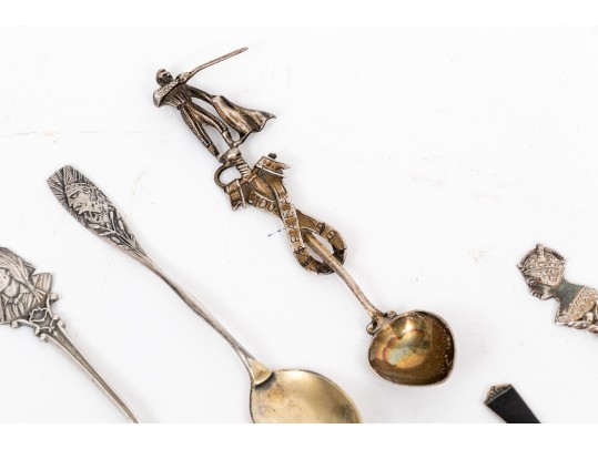 Collection Of Fourteen Various Sterling Coffee Spoons