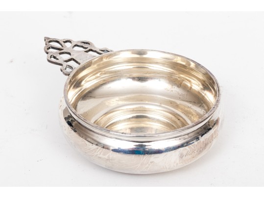 Vintage Sterling Baby Cup, Bowl, Fork And Spoon