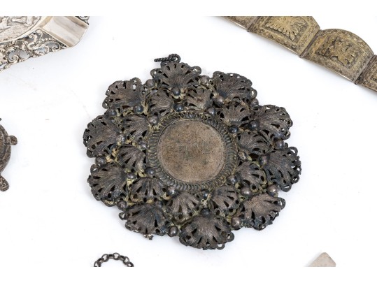 Collection Of Sterling, 900 And 800 Silver