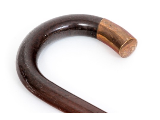 Two 14K Tipped Walking Canes