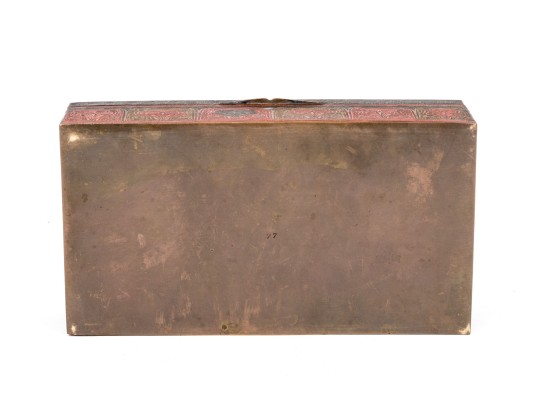 Fantastic Vintage Dresser Top Box With Ornate Designs