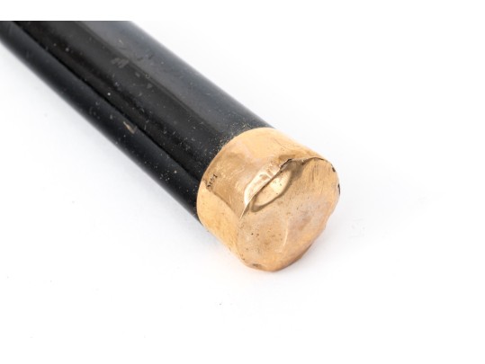 Two 14K Tipped Walking Canes