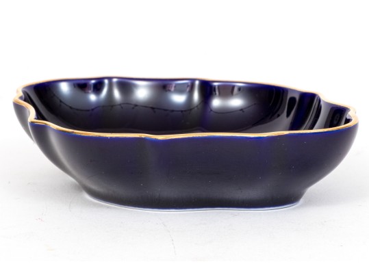 Limoges Gold Gilt Porcelain Dish