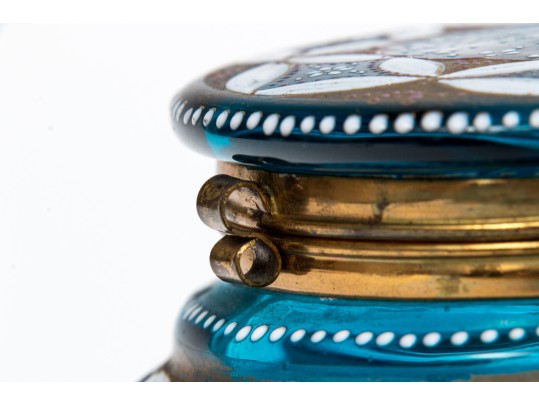 Antique Lovely French Powder/Dresser Top Box