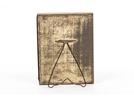 Lot Of Two Striking Antique Decorative Metal Frames