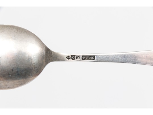 Collection Of Fourteen Various Sterling Coffee Spoons