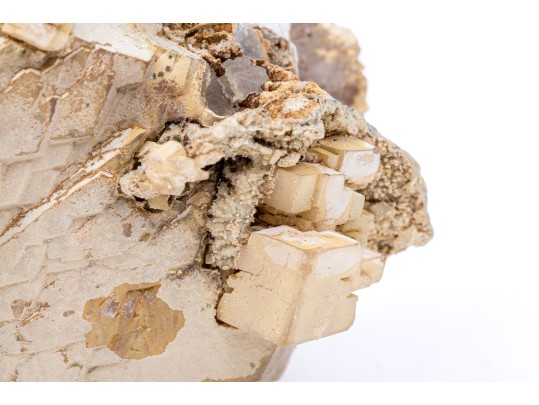 Lot Of Four Colorful Mineral Samples, 2.7 Lbs.