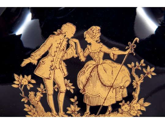 Limoges Gold Gilt Porcelain Dish