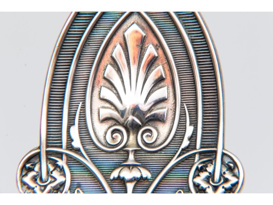 Tiffany & Co. Magnificent Antique Ornate Sterling Silver Punch Ladle, 