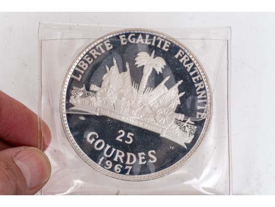 Collection Of Domestic And International Coins And Medallions