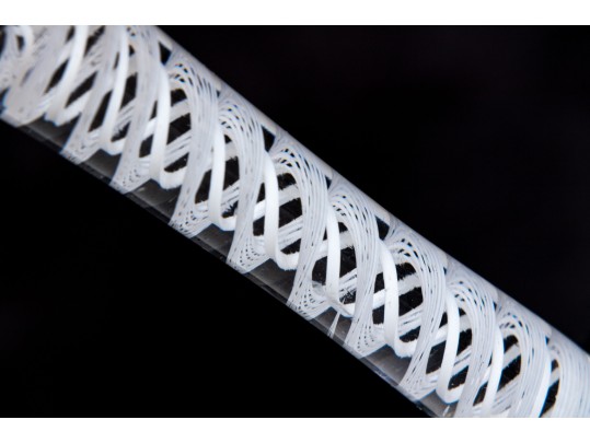 Two Antique Spiral Stem Cordial Glasses