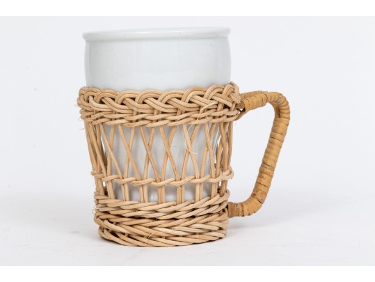 Classic Twelve Piece White Porcelain Coffee Service