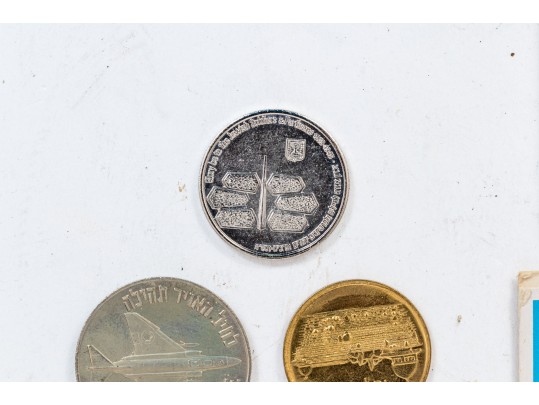 Collection Of Domestic And International Coins And Medallions