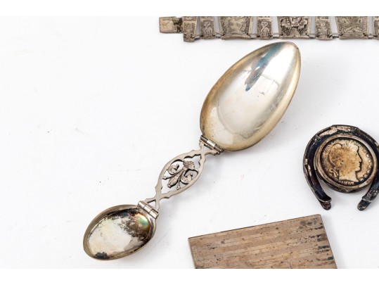 Collection Of Sterling, 900 And 800 Silver