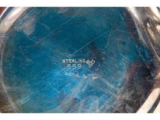 Vintage Sterling Baby Cup, Bowl, Fork And Spoon