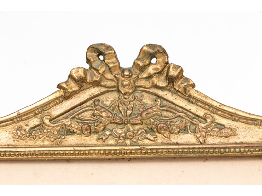 Lot Of Two Striking Antique Decorative Metal Frames