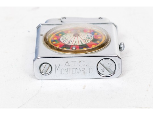 ATC Monte Carlo Fabulous Vintage Roulette Wheel Lighter, Boxed