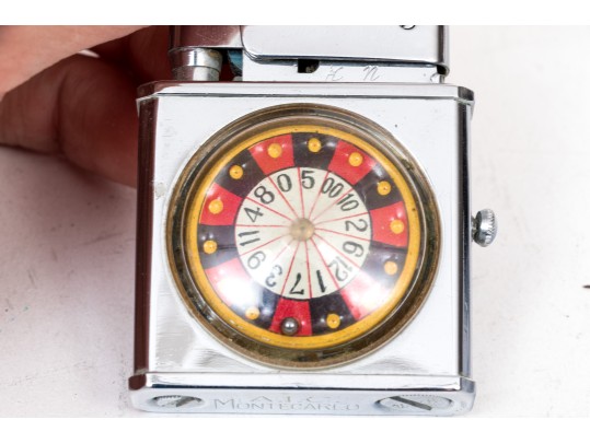 ATC Monte Carlo Fabulous Vintage Roulette Wheel Lighter, Boxed