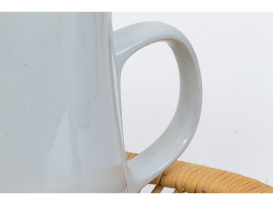 Classic Twelve Piece White Porcelain Coffee Service