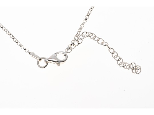 Sterling Silver And Roman Glass Necklace And Earrings Set