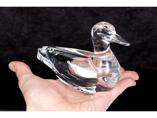 Baccarat Handsome Crystal Duck