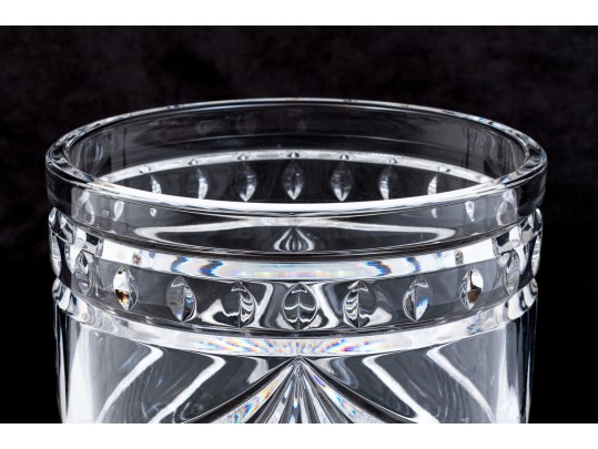 Elegant Waterford Crystal Biscuit Jar