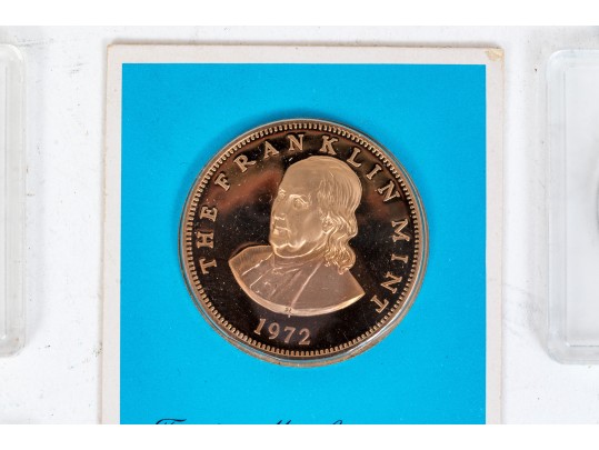 Collection Of Domestic And International Coins And Medallions