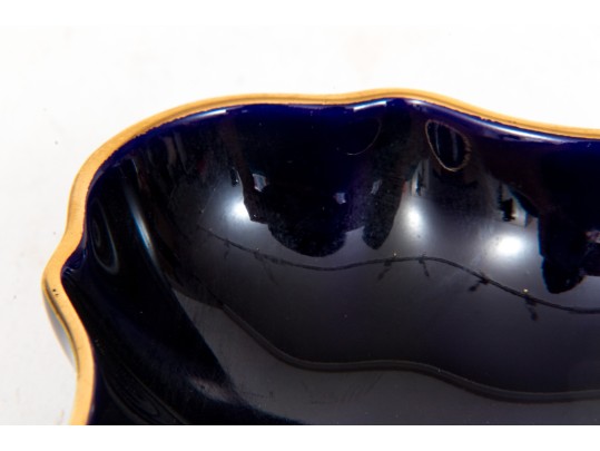 Limoges Gold Gilt Porcelain Dish