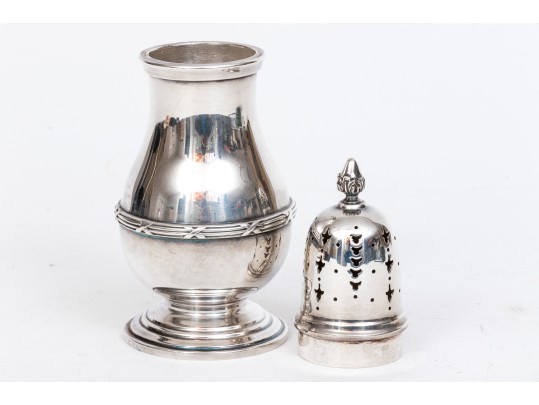 Asprey & Co. Stunning Vintage English Sterling Silver Sugar Caster, Circa 1962