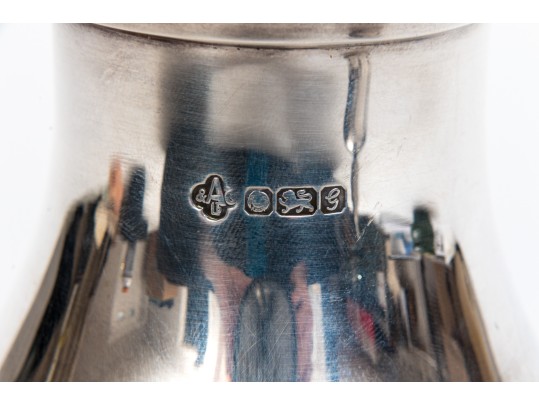 Asprey & Co. Stunning Vintage English Sterling Silver Sugar Caster, Circa 1962