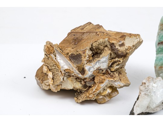 Lot Of Four Colorful Mineral Samples, 2.7 Lbs.