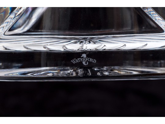 Elegant Waterford Crystal Biscuit Jar