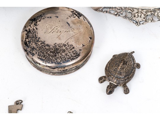 Collection Of Sterling, 900 And 800 Silver