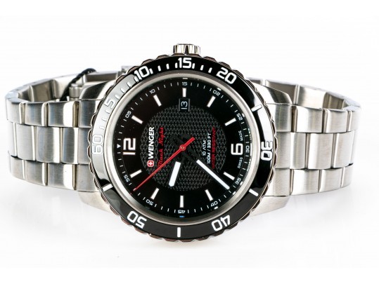Swiss Army Wenger 'Roadster Black Night' Quartz Watch, Retail Price $215