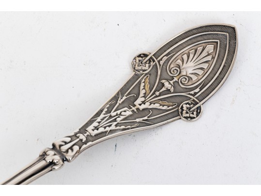 Tiffany & Co. Magnificent Antique Ornate Sterling Silver Punch Ladle, 