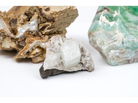 Lot Of Four Colorful Mineral Samples, 2.7 Lbs.