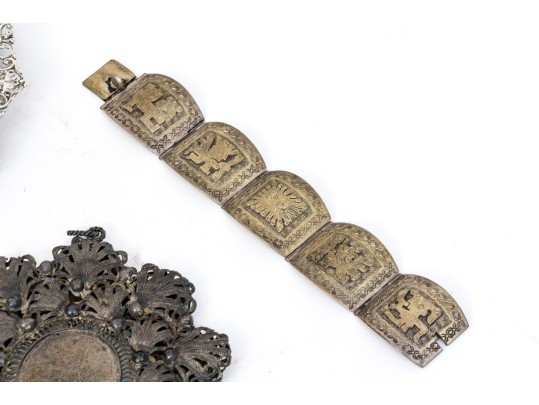 Collection Of Sterling, 900 And 800 Silver