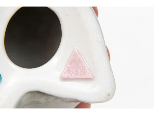 Royal Dux Beautiful Vintage Sleeping Ibex Figurine