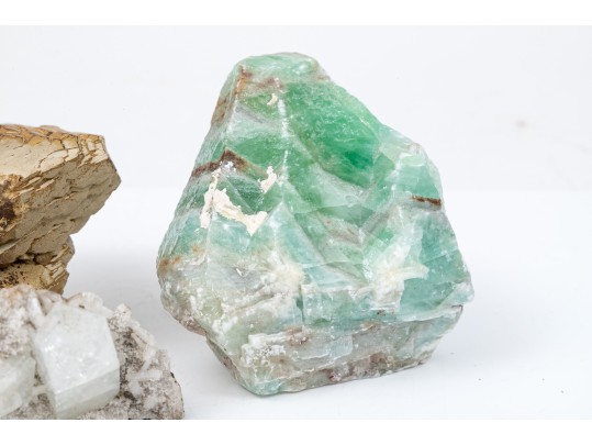 Lot Of Four Colorful Mineral Samples, 2.7 Lbs.