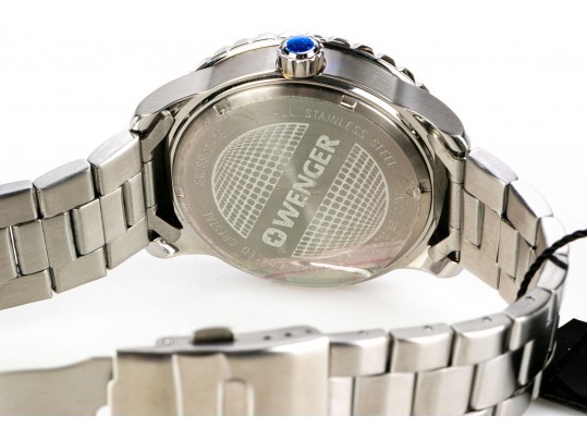 Swiss Army Wenger 'Roadster Black Night' Quartz Watch, Retail Price $215