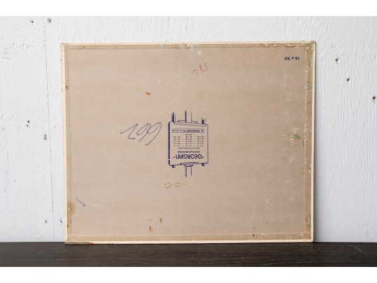 William A. Drake (1891-1979), Oil On Canvas Board Sunset Landscape - Unframed