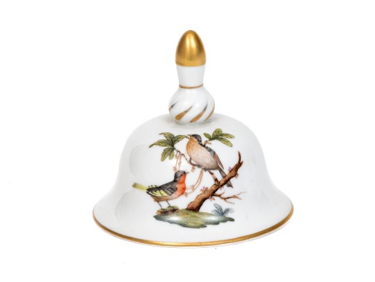 Elegant Herend Rothschild Bell