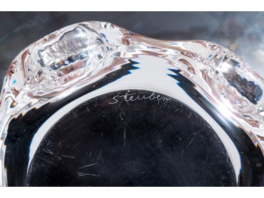 Steuben Crystal Glass Bowl