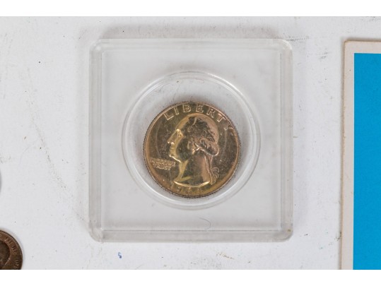 Collection Of Domestic And International Coins And Medallions