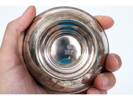 Sterling Silver Lot Of 3 Assorted Bowls, With And Without Handles