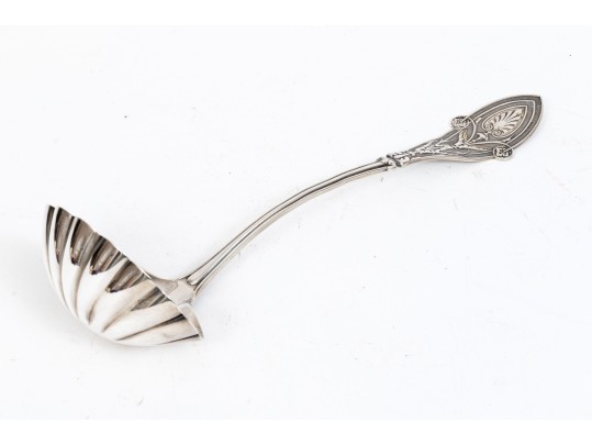 Tiffany & Co. Magnificent Antique Ornate Sterling Silver Punch Ladle, 