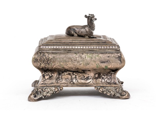19th Century Judiac Etrog Box