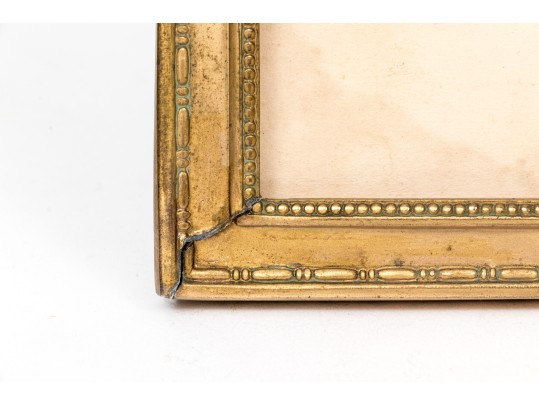 Lot Of Two Striking Antique Decorative Metal Frames